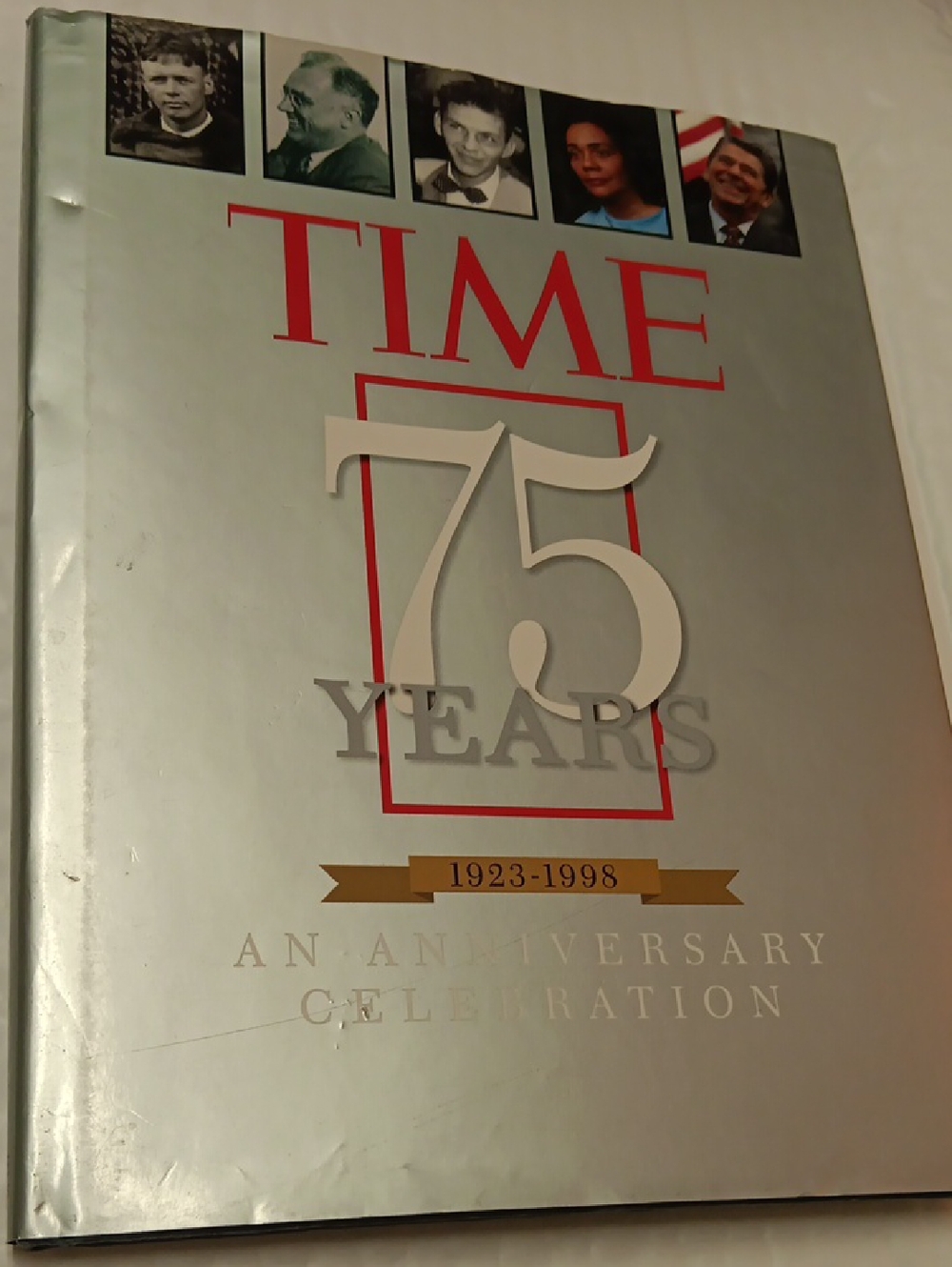TIME 75 Years Anniversary Hardcover - Silver Cover